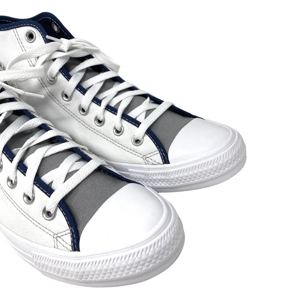 Converse Ctas High For Men Sneakers Skate Casual White Canvas Custom 152620C-WGB - Picture 5 of 12